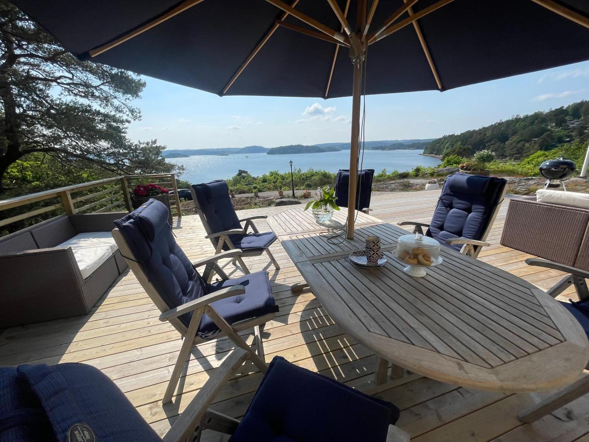 Seaside Dream With Jetty & Guest Cottage Ljungskile Exterior foto