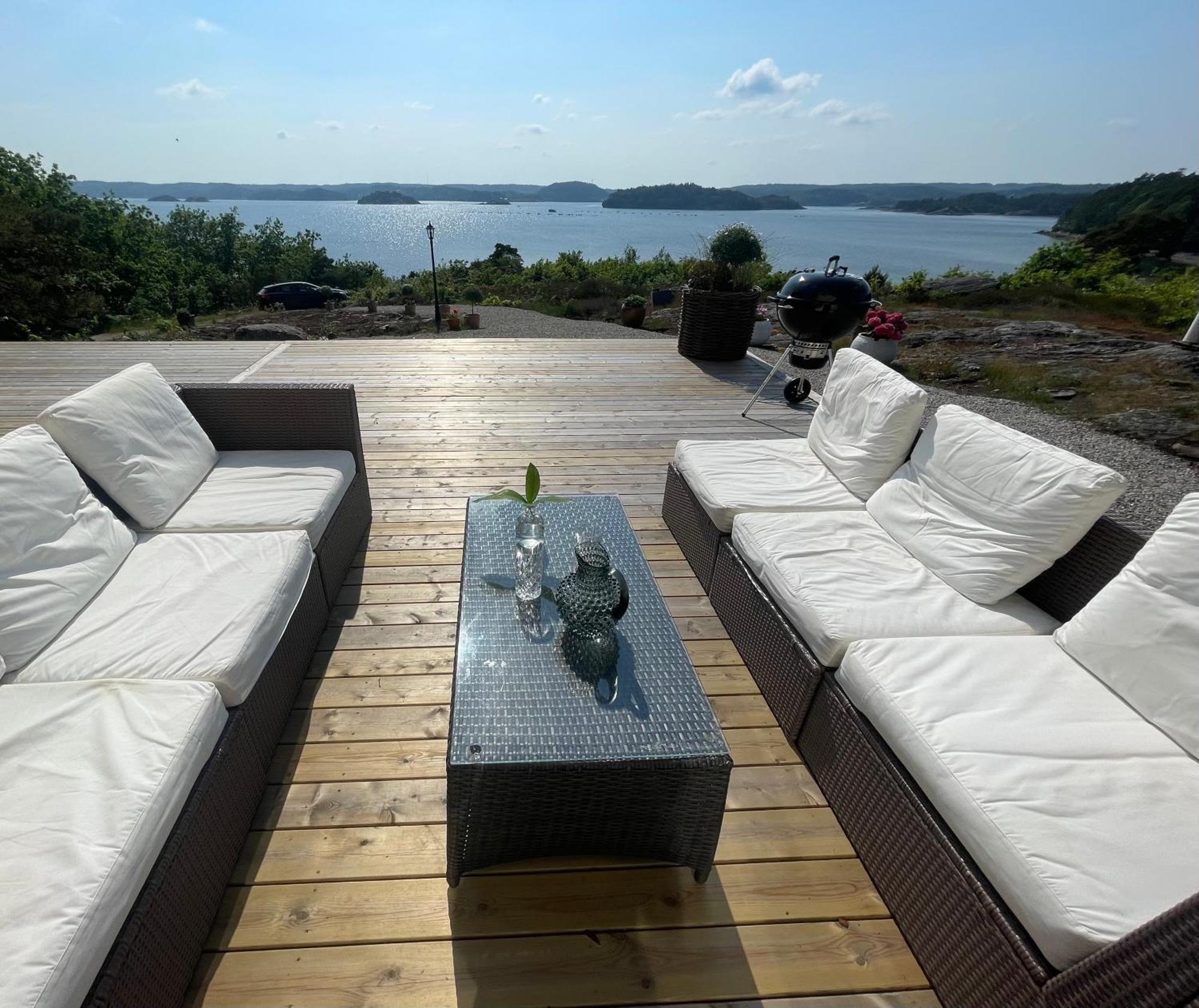 Seaside Dream With Jetty & Guest Cottage Ljungskile Exterior foto