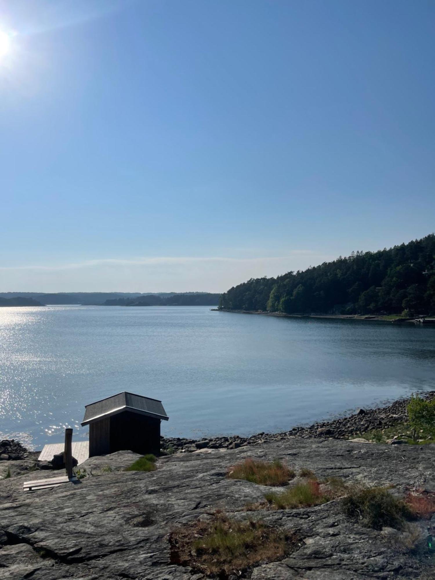 Seaside Dream With Jetty & Guest Cottage Ljungskile Exterior foto